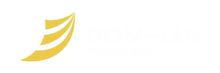 logo dom jan przewóz osób złoto białe bez tła
